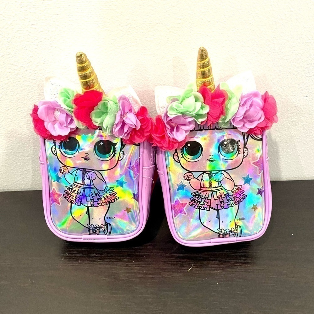 2PK L.O.L. Surprise Mini Backpack Keychain Unicorn